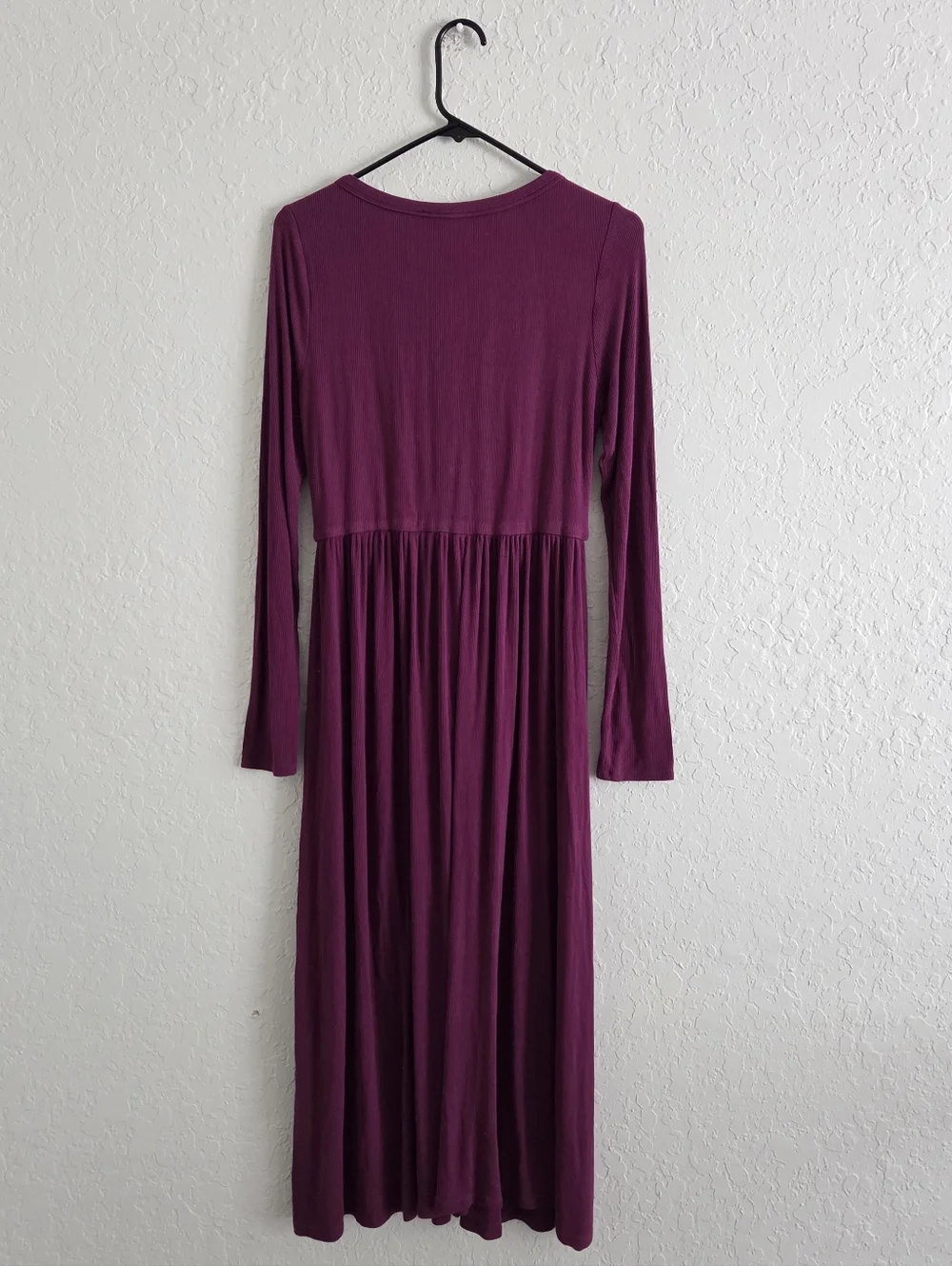 Hatch The Sofest Rib Nursing Dress Maternity Stretchy Long Sleeve - Picture 5 of 8